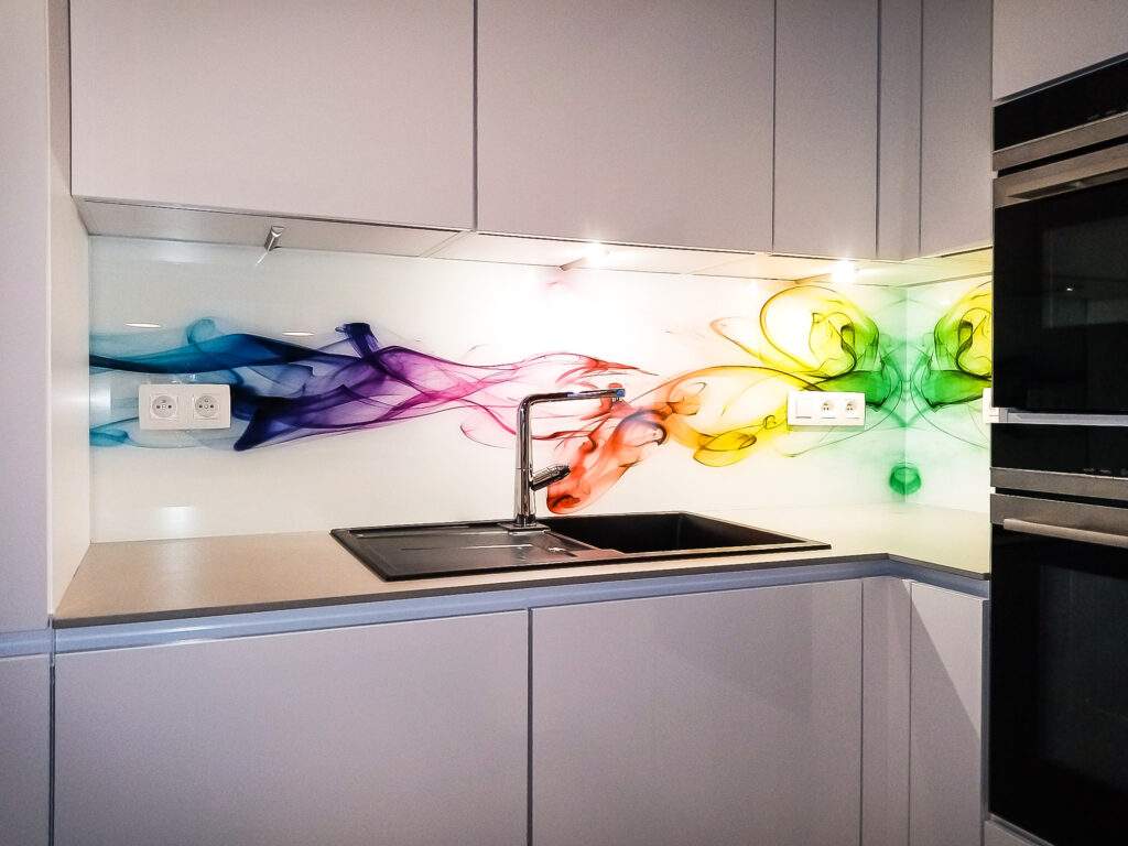 Crédences de cuisine personnalisées - Glass décor