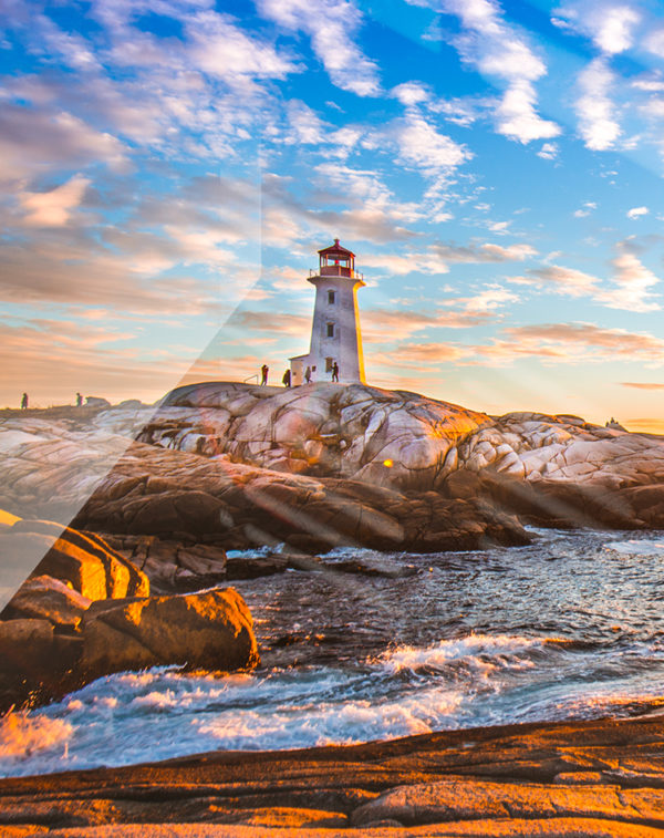 Impression sur verre Phare Bretagne